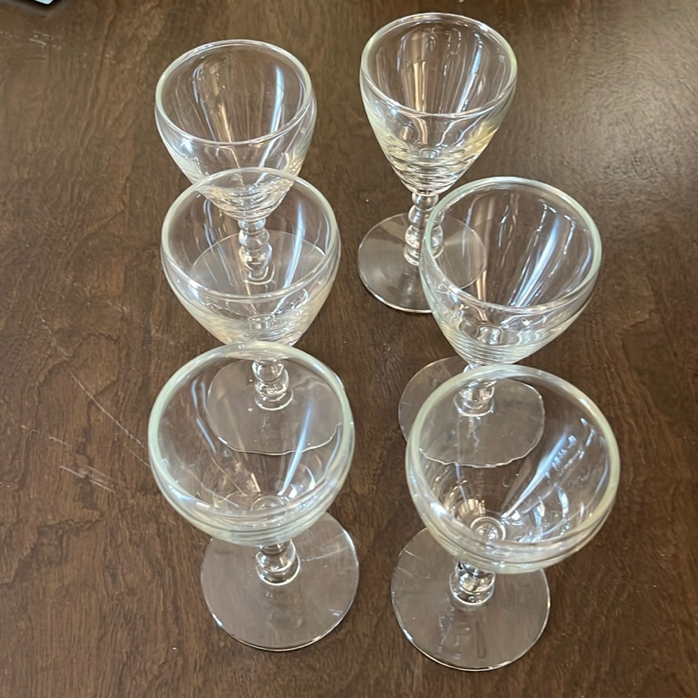 6 kiddish cups. Original price unknown
